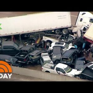 Ice Storm In Texas Leads To Deadly 100-Automobile Pileup | TODAY