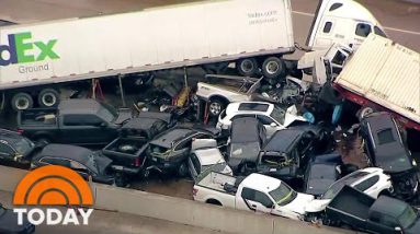 Ice Storm In Texas Leads To Deadly 100-Automobile Pileup | TODAY