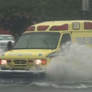 Flash flooding threatens the Southeast