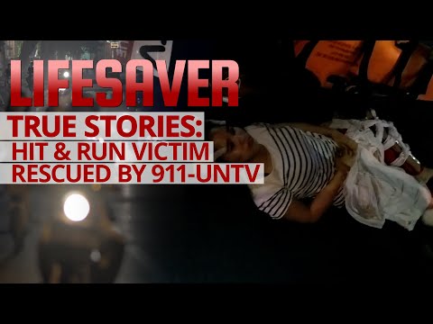 Hit and Speed Sufferer Rescued by 911 UNTV | LIFESAVER
