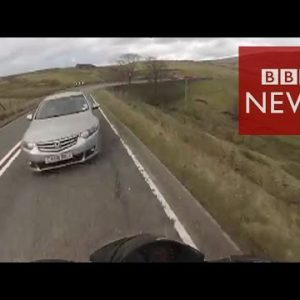 Extra special run: Biker’s camera reveals high fade wreck – BBC News