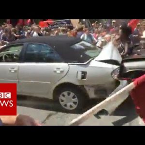 Automobile rams into crowd of of us at Charlottesville rally – BBC Files