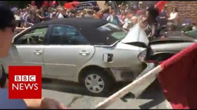 Automobile rams into crowd of of us at Charlottesville rally – BBC Files