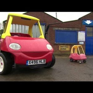 Toy vehicle that might perhaps attain 70mph (110km/h)..oh and or not it is roadworthy- BBC News