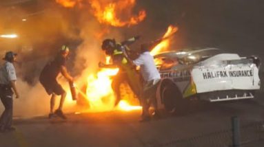 Dad Runs onto Virginia NASCAR Observe to Establish Son from Fire