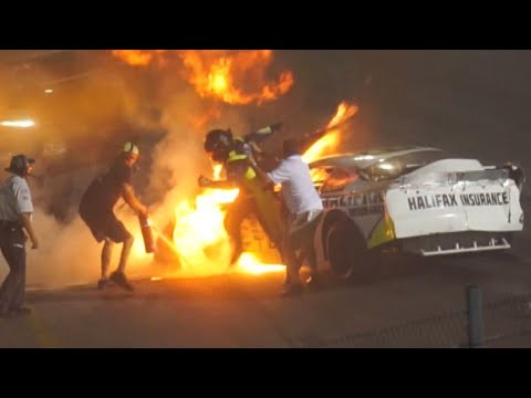 Dad Runs onto Virginia NASCAR Observe to Establish Son from Fire
