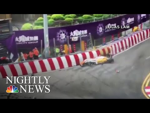The Upsetting Second A Teenage Contrivance 3 Driver Goes Airborne, Crashes For the length of Skedaddle | NBC Nightly Recordsdata