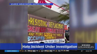 West Hollywood residents outraged after vans bearing messages of despise pressure by metropolis streets