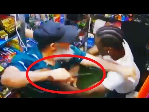 Retailer Clerk Arrested After Stabbing Man