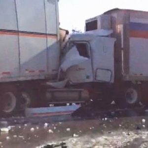 Quite loads of automobile pile-up closes interstate