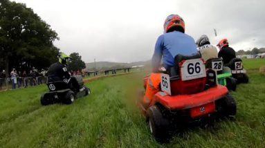 Within the World of Lawn Mower Racing