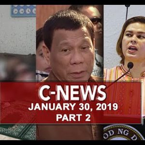 UNTV: C-News (January 30, 2019) PART 2