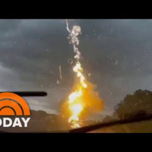 Caught On Video: Lightning Strikes Truck In Tampa Bay Method