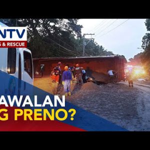 Walo, patay sa pag-overtake ng isang dump truck sa Nasugbu, Batangas