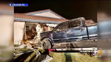 DUI driver crashes into home in Orange