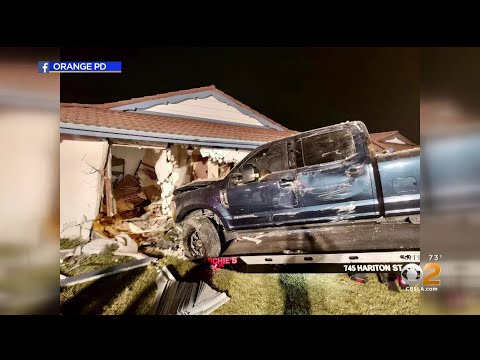 DUI driver crashes into home in Orange