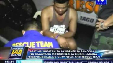 Emergency sa QC, Laguna, Pampanga at Albay, nirespondehan ng UNTV News & Rescue