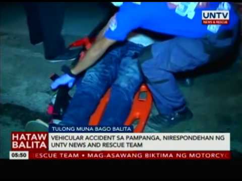 Vehicular accident sa Pampanga, nirespondehan ngUNTV Recordsdata and Rescue team