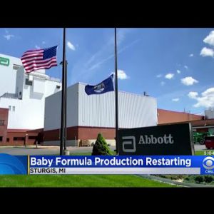 Infant formula shortage: manufacturing facility linked to contamination reopens