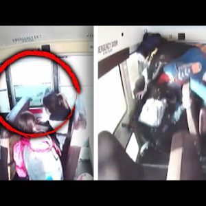 College Bus Beefy of Children Hit by Automobile Using Over 100 MPH