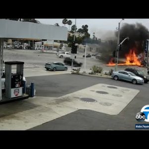 5 killed when speeding automotive runs crimson light at Windsor Hills, Calif. intersection | ABC7