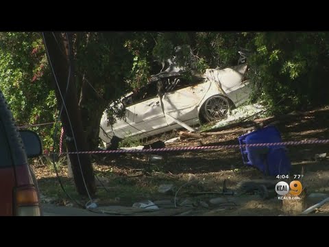 Pursuit Suspect Dies After Car Crashes Into Pole, Catches Fireside