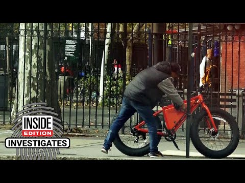 $2,000 Electric Bike Stolen 10 Minutes After Being Locked Up