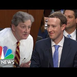 Senator John Kennedy To Trace Zuckerberg: ‘Your Person Agreement Sucks!’ | NBC Recordsdata