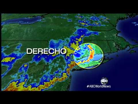 New York Tornado: Caught on Video
