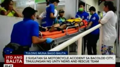 2 sugatan sa bike accident sa Bacolod City, tinulungan ng UNTV Recordsdata and Rescue