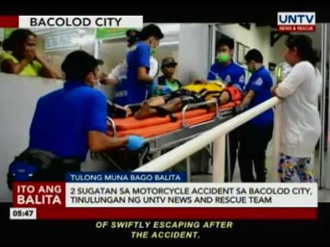 2 sugatan sa bike accident sa Bacolod City, tinulungan ng UNTV Recordsdata and Rescue