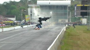 VIDEO: Car Snaps in Half of at 262 MPH