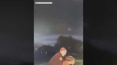 Sheriff’s deputy saves choking driver with Heimlich maneuver | ABC News