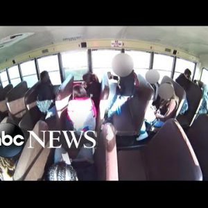 Surveillance video launched of school bus collision