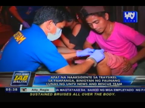 2 nasugatan sa banggaan ng motorsiklo at passenger van sa Bulacan, tinulungan ng UNTV Recordsdata & Rescue