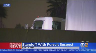 6-Hour Southland Pursuit With Stolen Broad Rig Turns Into Standoff In Santa Ana