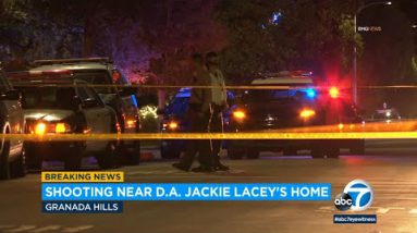 Shots fired shut to LA County District Lawyer Jackie Lacey’s Granada Hills dwelling I ABC7