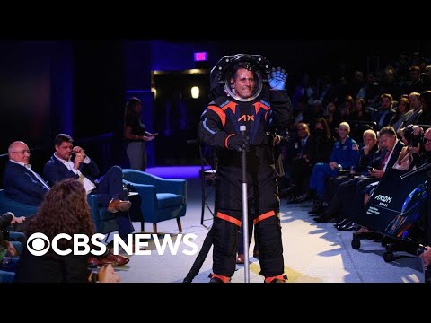 NASA unveils new spacesuit for Artemis III moon mission | fat video