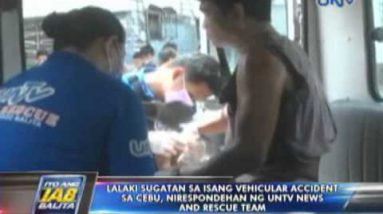 Aksidente sa Cebu, nirespondehan ng UNTV News and Rescue (MAY302014)