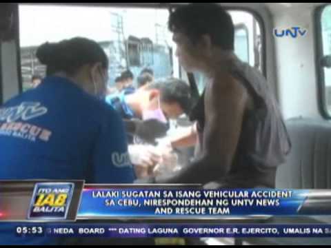 Aksidente sa Cebu, nirespondehan ng UNTV News and Rescue (MAY302014)