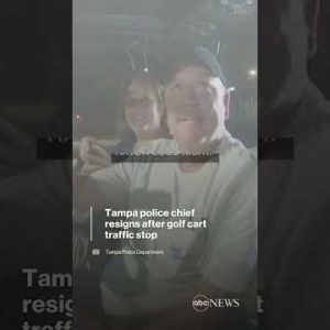 Tampa police chief resigns after golf cart visitors discontinue