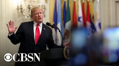 Watch President Trump’s paunchy remarks on unusual NAFTA settlement, USMCA