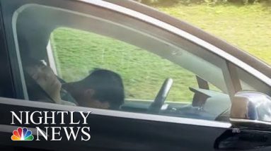 Tesla Driver Caught On Digicam It looks Asleep At The Wheel | NBC Nightly Recordsdata
