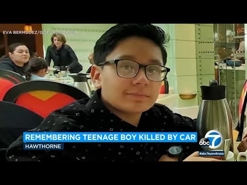Vigil held in honor of 13-year-feeble boy fatally struck while crossing avenue with household