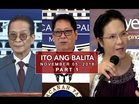 UNTV: Ito Ang Balita (November 05, 2018) PART 1