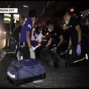 Bike rider na naaksidente sa Quezon City, tinulungan ng UNTV News and Rescue