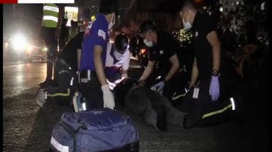 Bike rider na naaksidente sa Quezon City, tinulungan ng UNTV News and Rescue