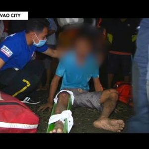 Sugatang motorbike rider sa Davao Metropolis, tinulungan ng UNTV News and Rescue