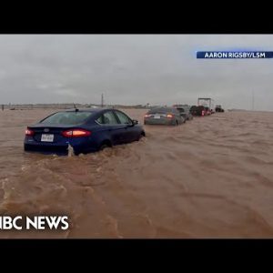 Western Texas slammed with extreme flooding