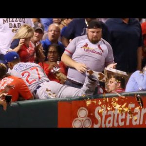 Meet ‘Nacho Man,’ Whose Salty Snack Spilled All Over Cardinals Arena